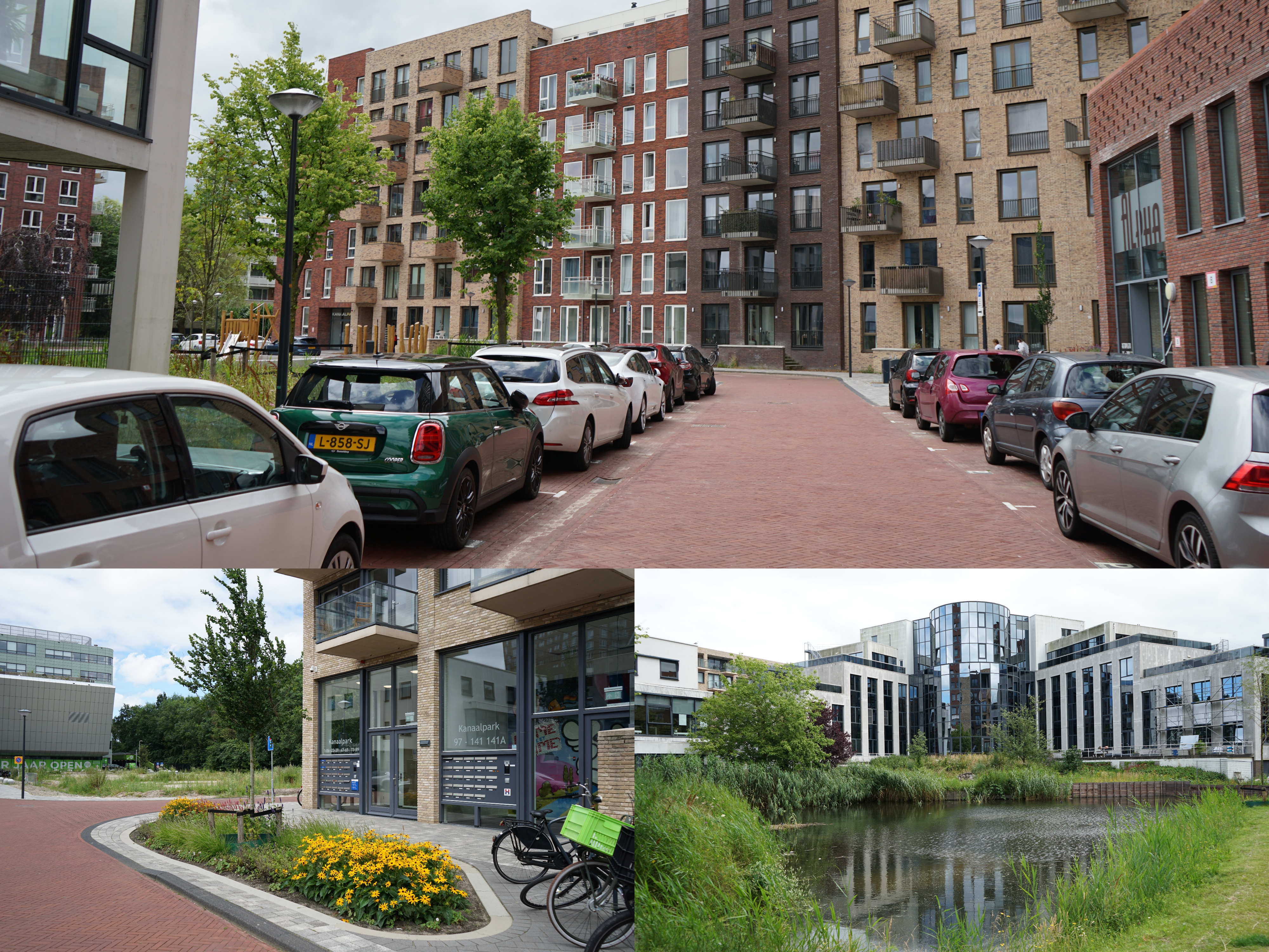 Resultaat Kanaalpark Leiden juli 2024