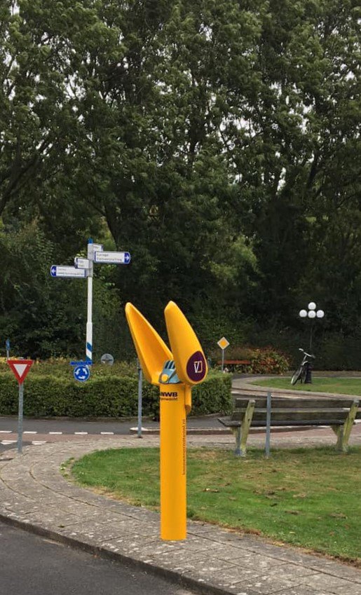 Praatpaal voor verkeerstuin Utrecht