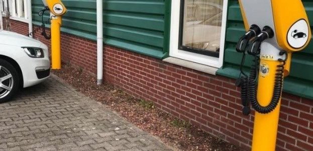 Autolaad-praatpalen voor Sight Landscaping in Harderwijk﻿