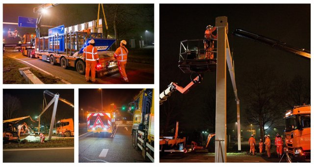 Vervanging verkeersportaal Tilburg