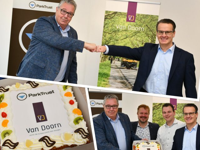 ondertekening koopovereenkomst ParkTrust B.V.