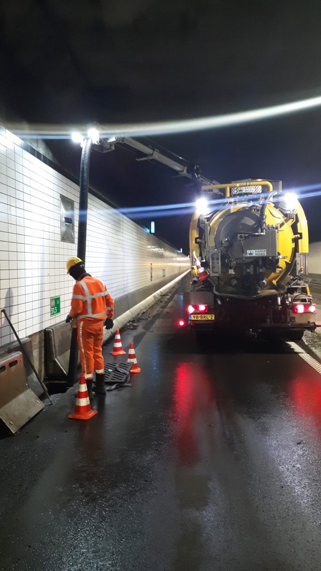Groot onderhoud tunnels