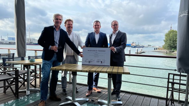 ondertekening prestatiecontract RWS West Nederland Zuid september 2022