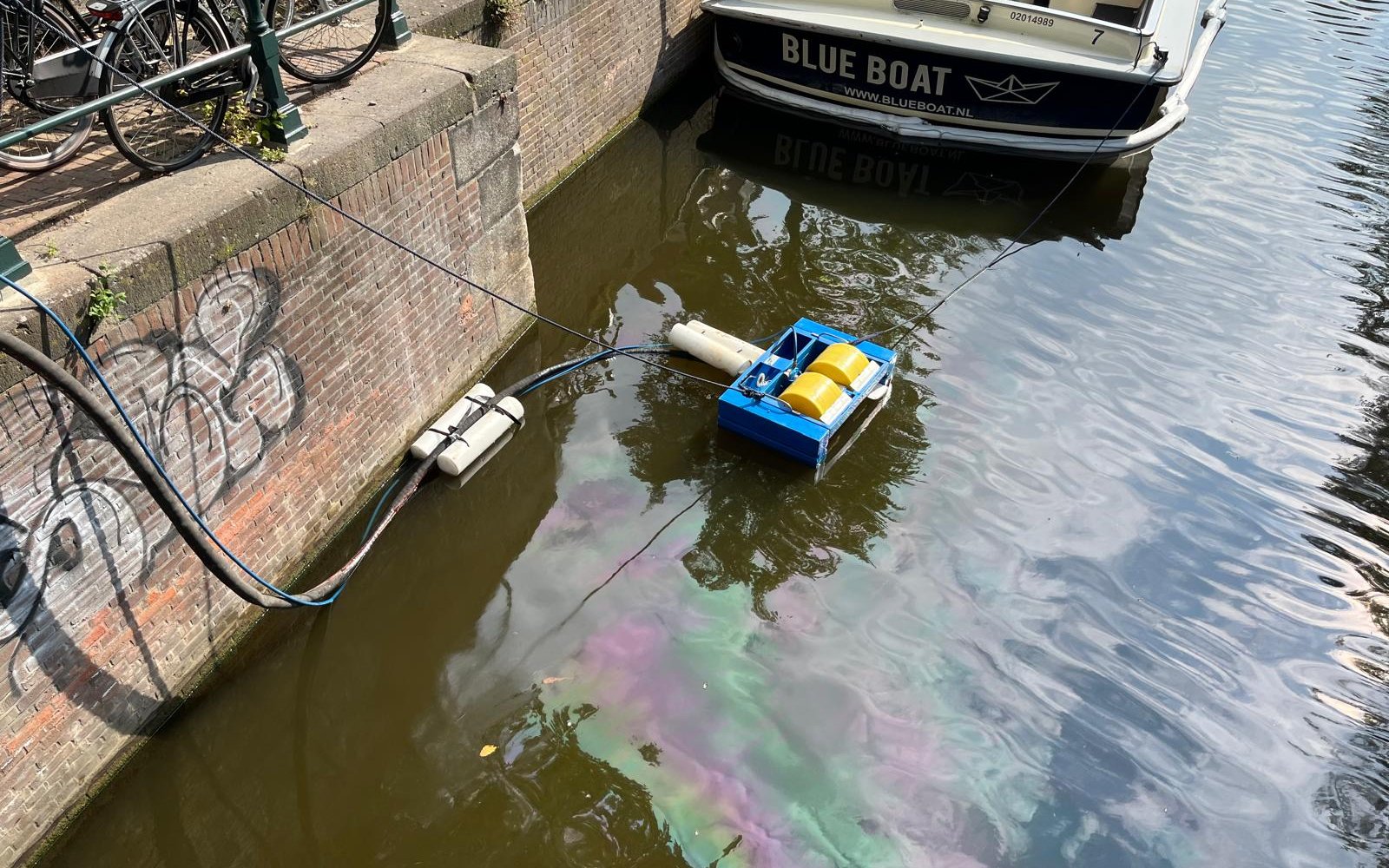 Olie skimmen Amsterdam